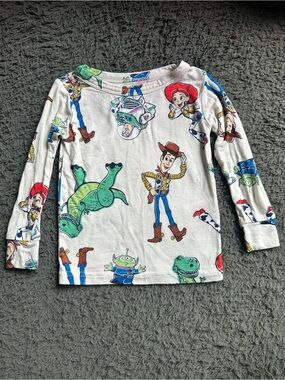 Disney Toy Story Children’s Soft Colorful Pajama Top Size 12m